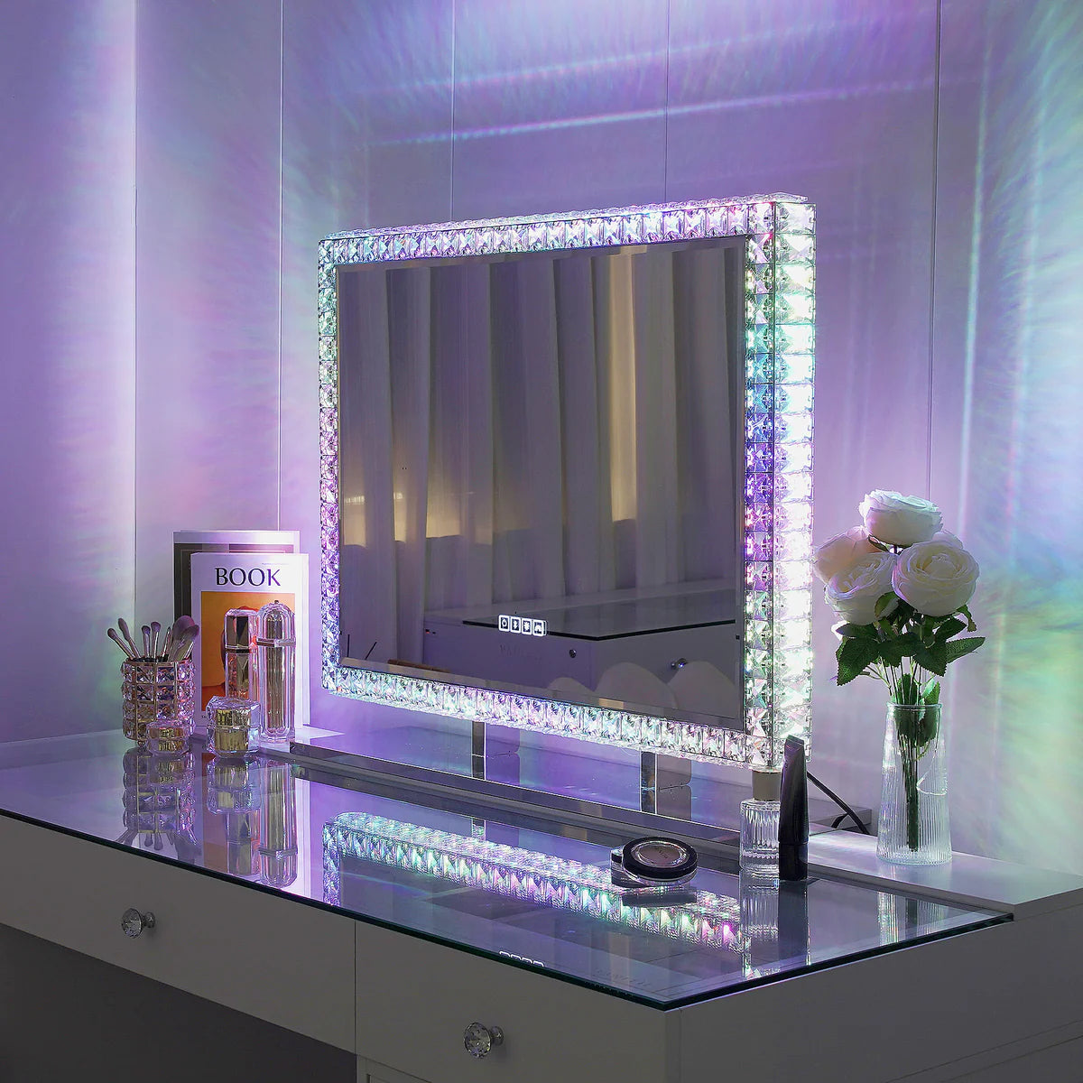 Crystal Hollywood Mirror