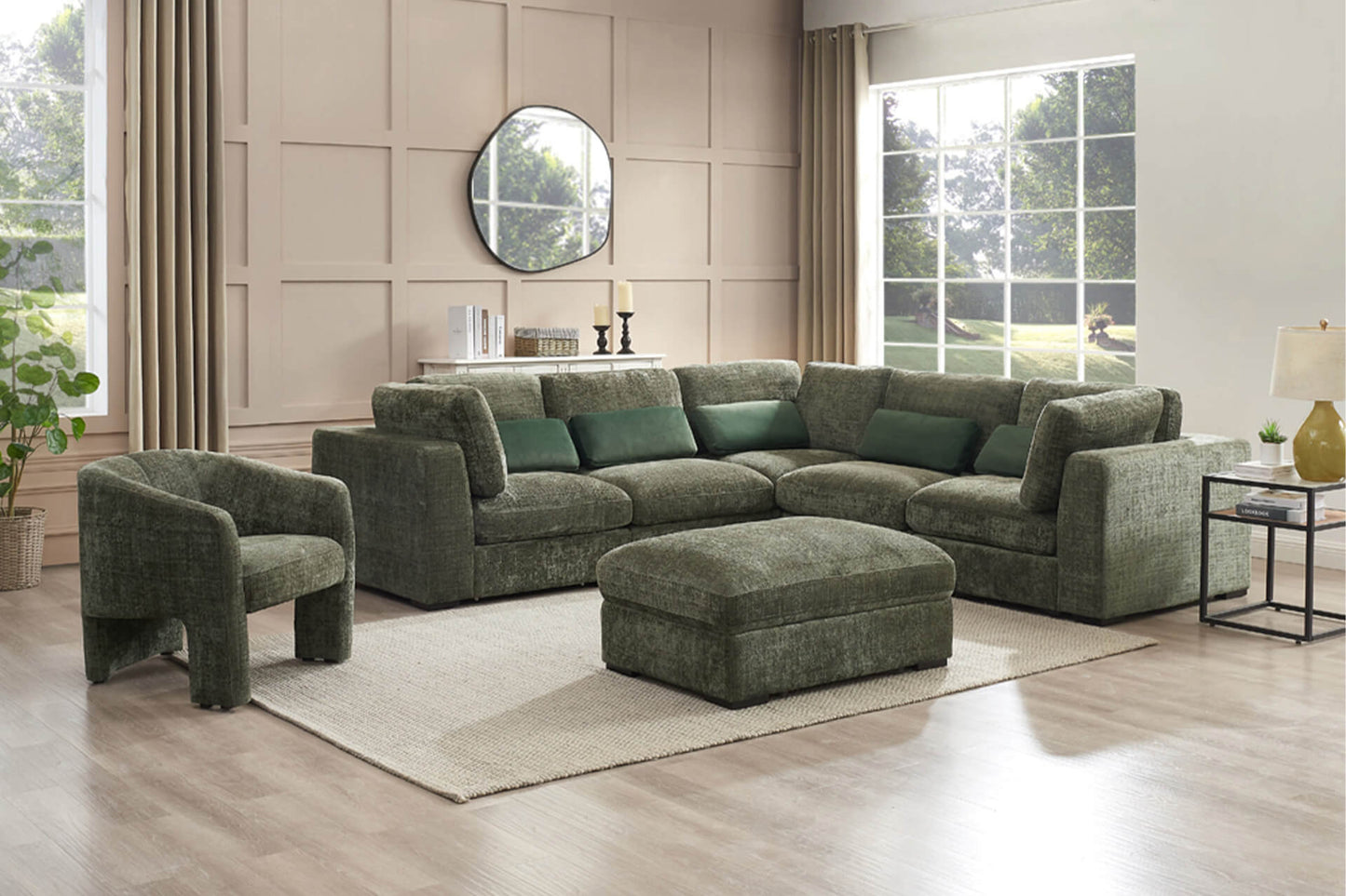 Humphrey Accent Chair - Green