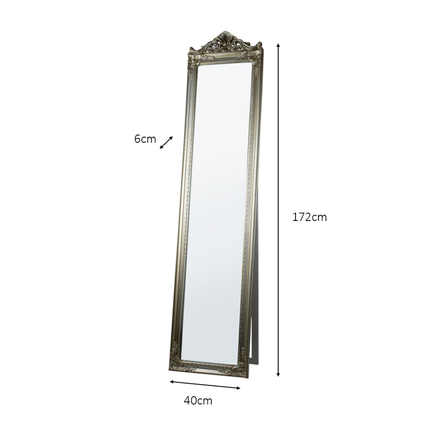 Chateau Cheval Mirror Champagne