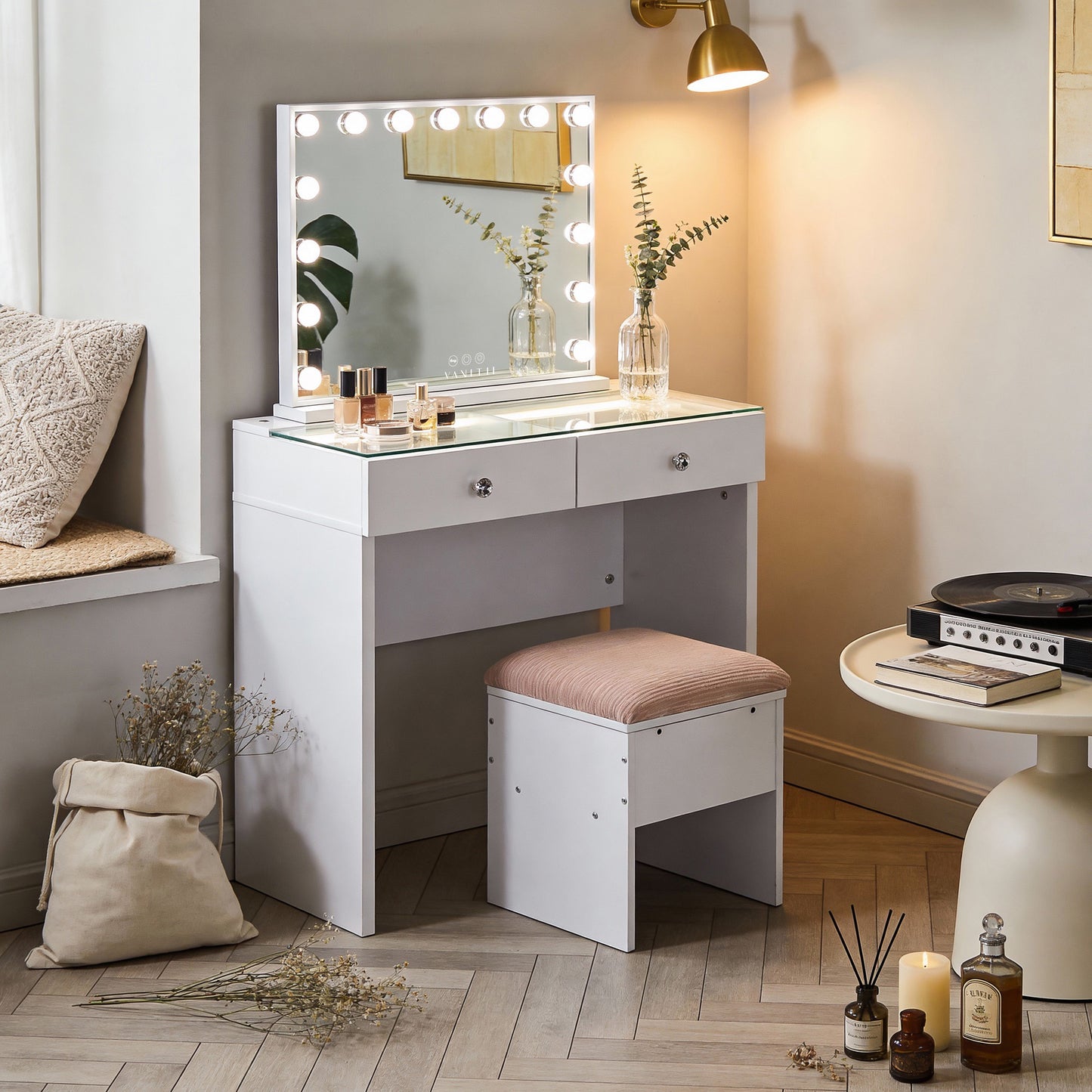 Aisling Desk + Stool