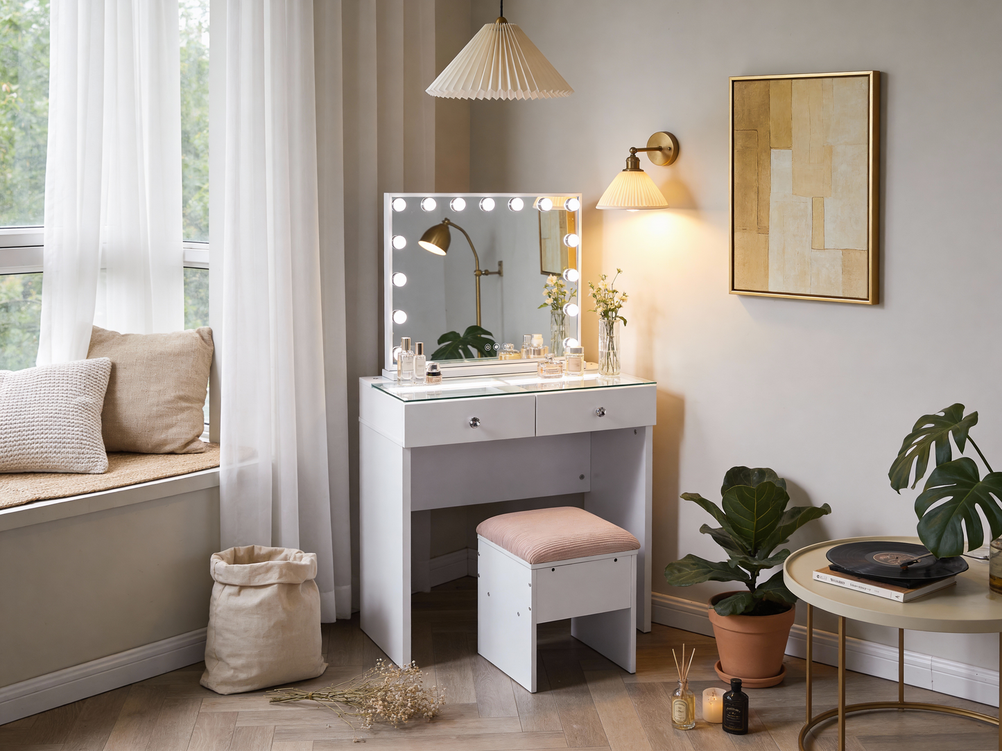 Aisling Desk + Stool