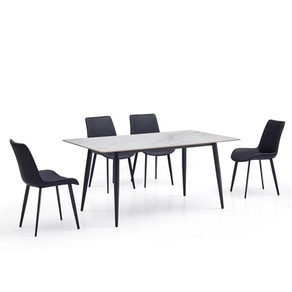 Frank Dining Set (Table & 4 Chairs)