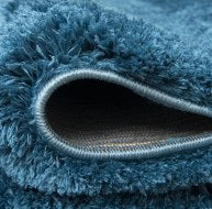 Plush Rug Blue