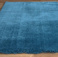 Plush Rug Blue