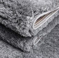 Plush Rug Grey