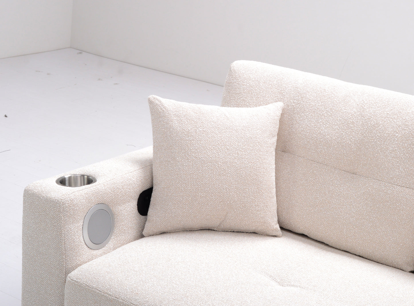 Light up Sofabed in Beige