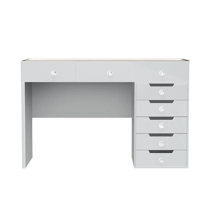 8 Drawer Vanity Desk