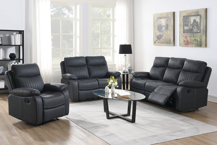 Ross Reclining Chair Grey