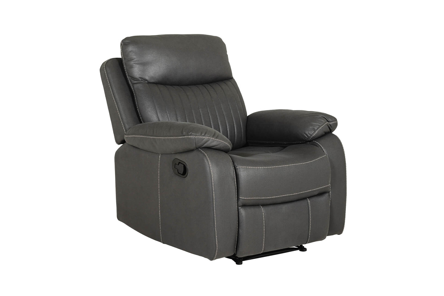 Ross Reclining Chair Grey