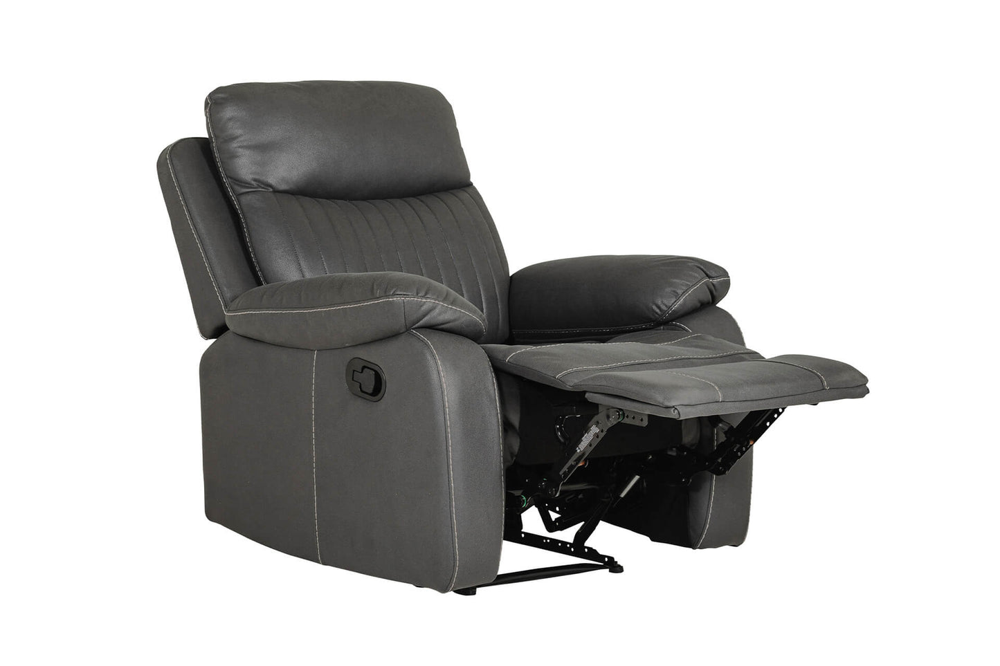 Ross Reclining Chair Grey