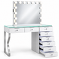 Glam 8 Drawer Dressing Table