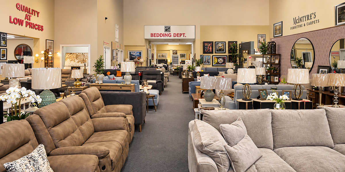 McIntyres showroom department