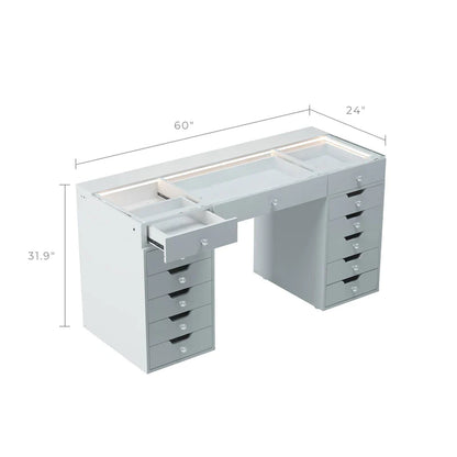 Double Vanity Table