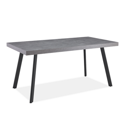 Freddy 1.6m Table in Grey Marble