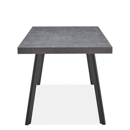 Freddy 1.6m Table in Grey Marble