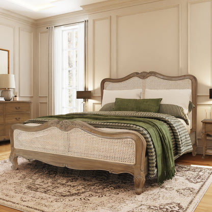 5ft Rattan Bed