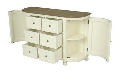 Jordan 6 Drawer Sideboard (4 Colours)