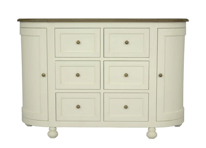 Jordan 6 Drawer Sideboard (4 Colours)