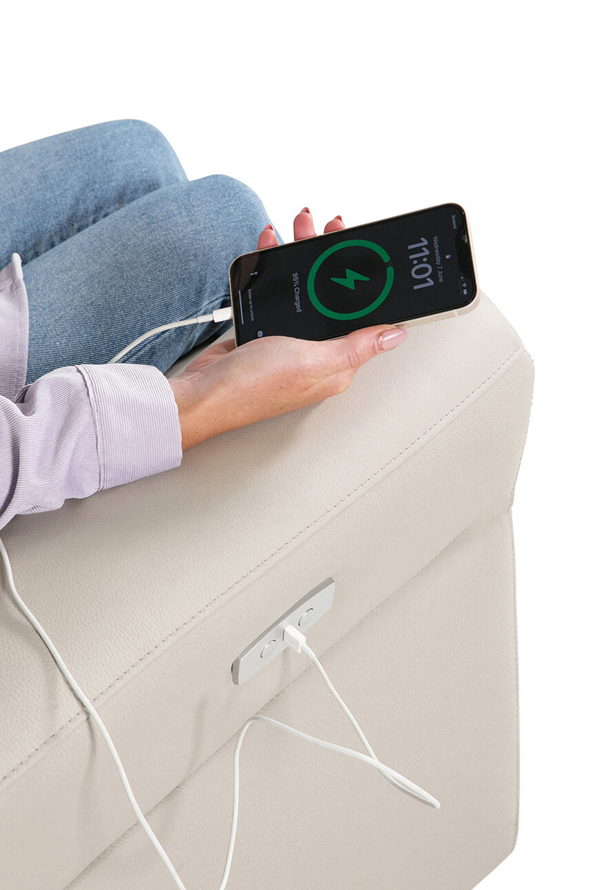 Russ 1 Seater Electric Recliner (2 Colours)