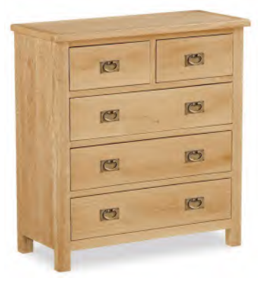 Salis Oak 2 Over 3 Chest