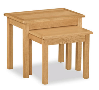 Salis Oak Nest of Tables