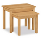 Salis Oak Nest of Tables