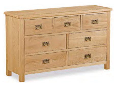 Salis Oak 3 Over 4 Chest