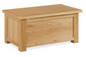 Salis Oak Blanket Box