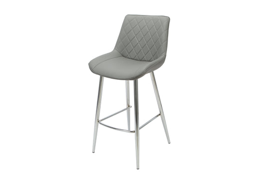 Sully Barstool Grey PU