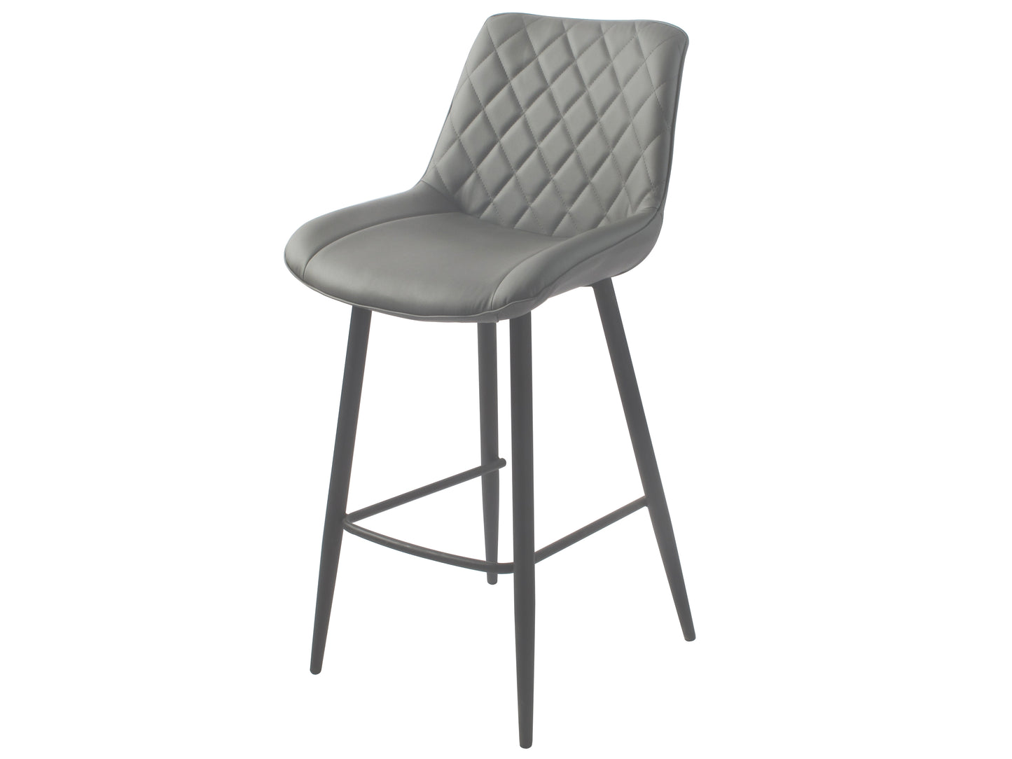 Sully Barstool Grey PU