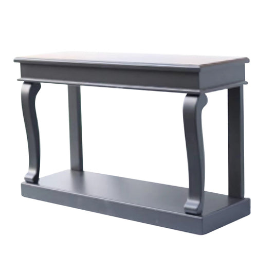 Scroll Console Black (Flat pack)