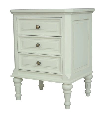 Nessa 3 Drawer Beside Locker - Lime White