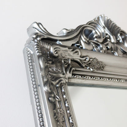 Chateau Cheval Mirror Silver