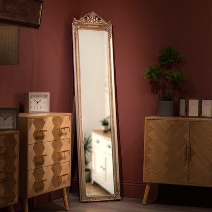 Chateau Cheval Mirror Champagne