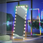 Hollywood standing mirror with RGB light